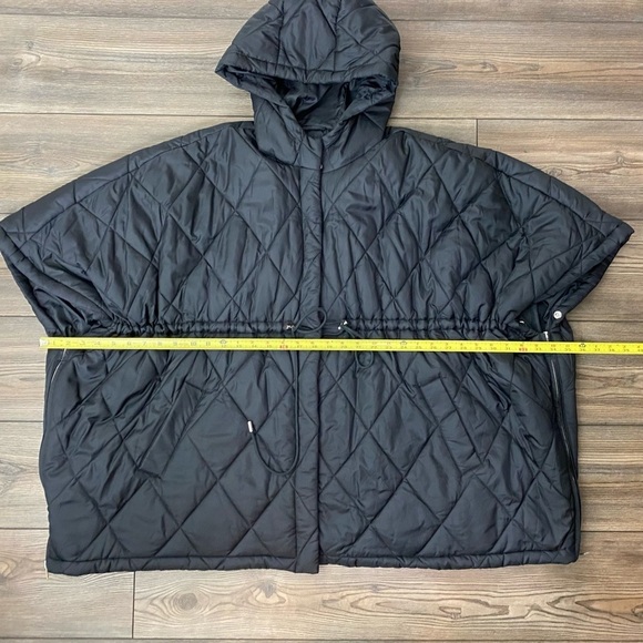 Derek Lam 10 Crosby Payton Quilted Poncho - Picture 11 of 12